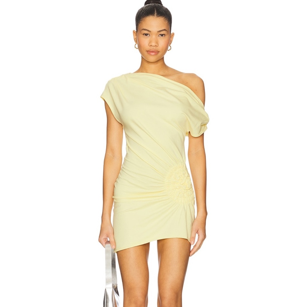 SNDYS Olividae Mini Dress in Panna Cotta